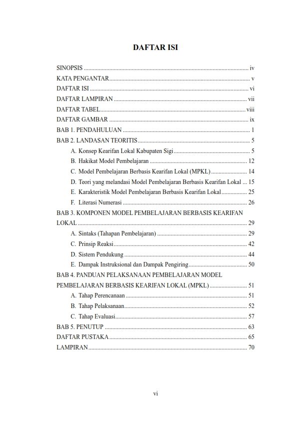 Model Pembelajaran Berbasis Kearifan Lokal Kabupaten Sigi: Upaya Dalam Peningkatan Literasi Numerasi Aljabar Siswa - Image 2