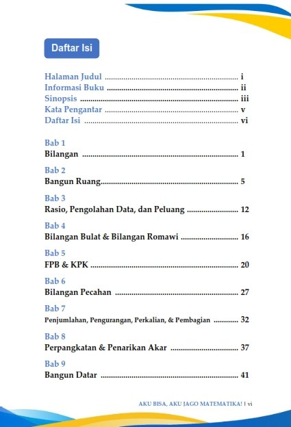 AKU BISA, AKU JAGO MATEMATIKA (Panduan Ringkas Rumus dan Trik Mudah untuk Siswa SD) - Image 2