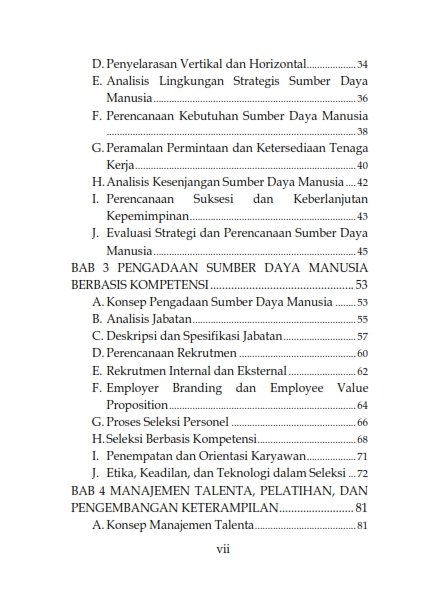 MANAJEMEN SUMBER DAYA MANUSIA: Konsep, Strategi, Budaya Organisasi, Pengembangan Talenta, dan Transformasi Digital - Image 3