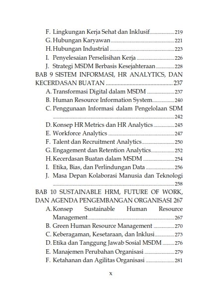 MANAJEMEN SUMBER DAYA MANUSIA: Konsep, Strategi, Budaya Organisasi, Pengembangan Talenta, dan Transformasi Digital - Image 6