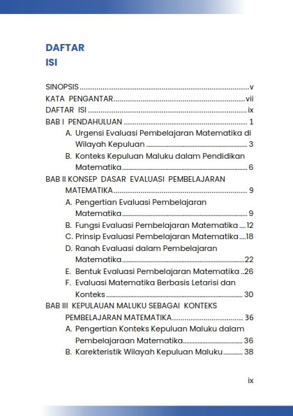 Evaluasi Pembelajaran Matematika Berbasis Konteks Kepulauan Maluku - Image 2