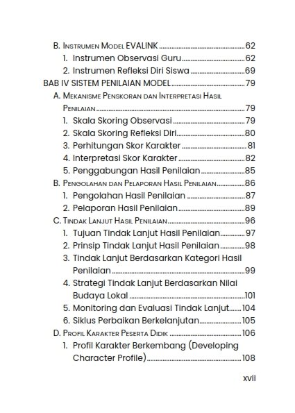 Panduan Penggunaan Instrumen dan Penilaian Model EVALINK (Evaluation Link to Cultural and Pancasila): Evaluasi Karakter Siswa Berbasis Nilai Budaya Lokal Terintegrasi Profil Pelajar Pancasila - Image 4