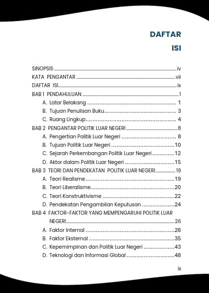 Politik Luar Negeri: Konsep, Strategi dan praktik dalam hubungan internasional kontenporer - Image 2