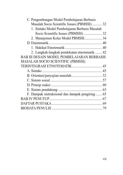 MODEL PEMBELAJARAN BERBASIS MASALAH SOCIO SCIENTIFIC ISSUE (PBMSSI) TERINTEGRASI ETNOTEMATIK - Image 3